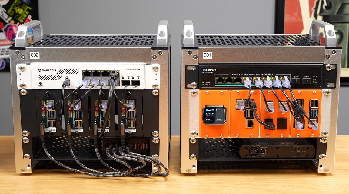 Reality Engine Rack Mount “Project Mini Rack” wants make your mini-homelab a reality - Kowatek ...
