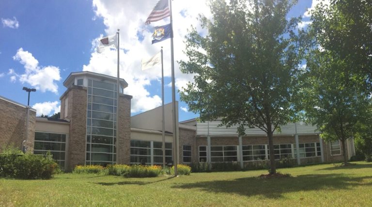 The Oshtemo Township Hall building in Michigan. Image: Oshtemo Township via Facebook.