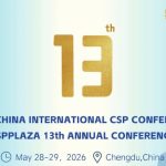 13th China International CSP Conference: Chengdu in May