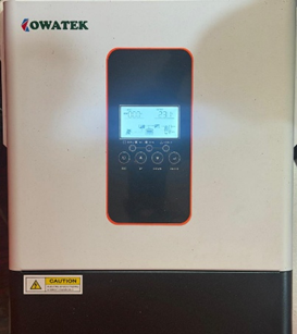 Hybrid solar inverter system installed by Kowatek Solar LTD for efficient solar power backup and energy management in Nigeria